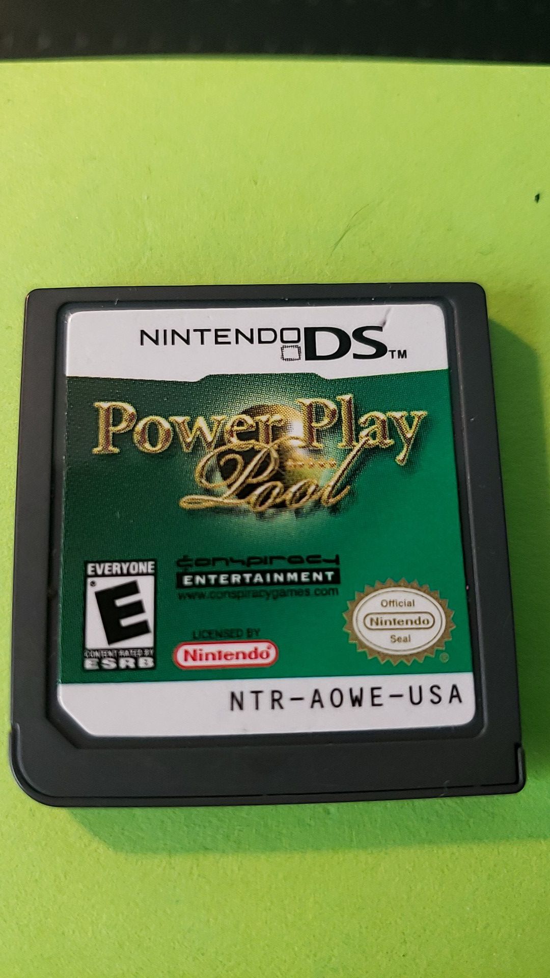 Power Play Pool for Nintendo DS