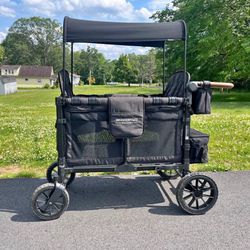 Wonderfold~W4(4kids/4seats)~luxe~wagon~with~canopy