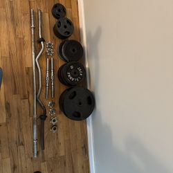 Gym Weight Plates 290 Lbs 