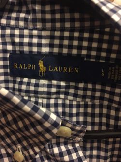 Mens XL Polo Button Up