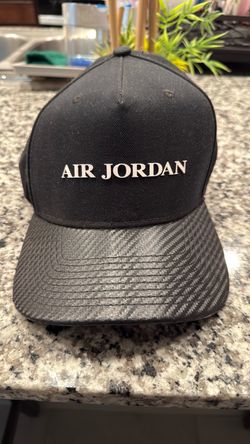 Air Jordan Retro 10 Hat Men Black Jumpman USED