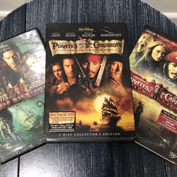 Pirates Of The Caribbean 3 DVD Set