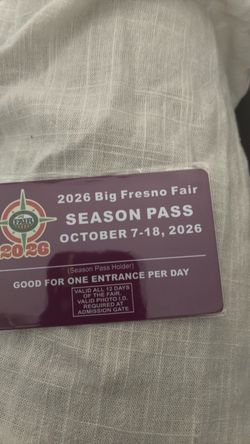 Season fair ticket