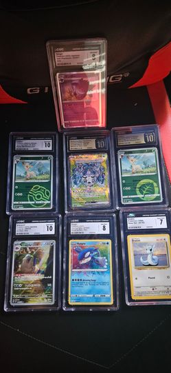 Pokemon card slabs