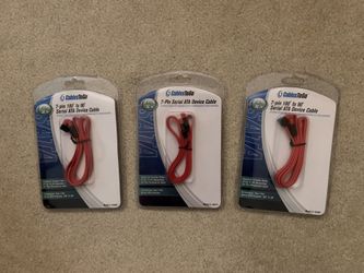 Seven pin serial ATA device cables