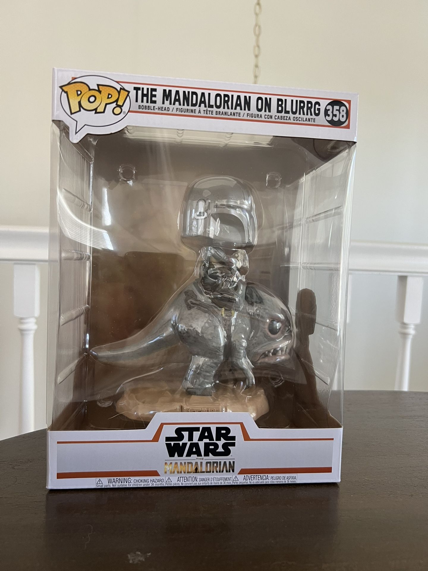 The Mandalorian on Blurrg Funko Pop Deluxe #358