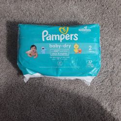 Pampers Diapers  Size  2