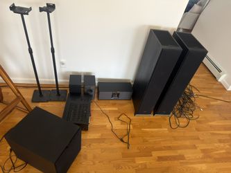 Klipsch Home Theater System + Onkyo Receiver Bundle (All Included)