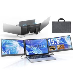 15.6’’ Triple Laptop Screen Extender, 1080P FHD