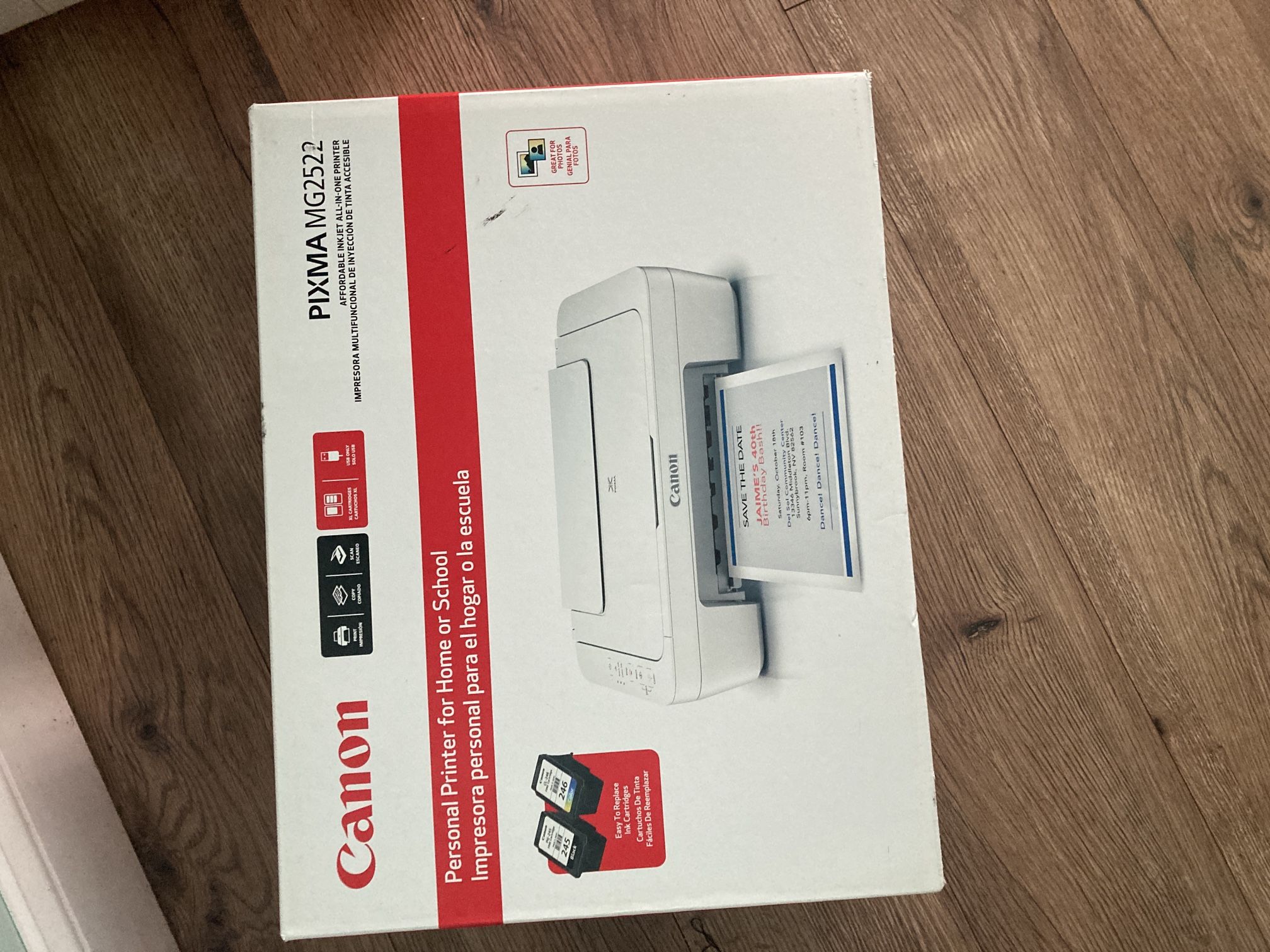 Cannon printer, Model: Pixma MG2522