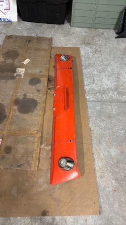 1965 Ford Mustang convertible rear valance with backup lights