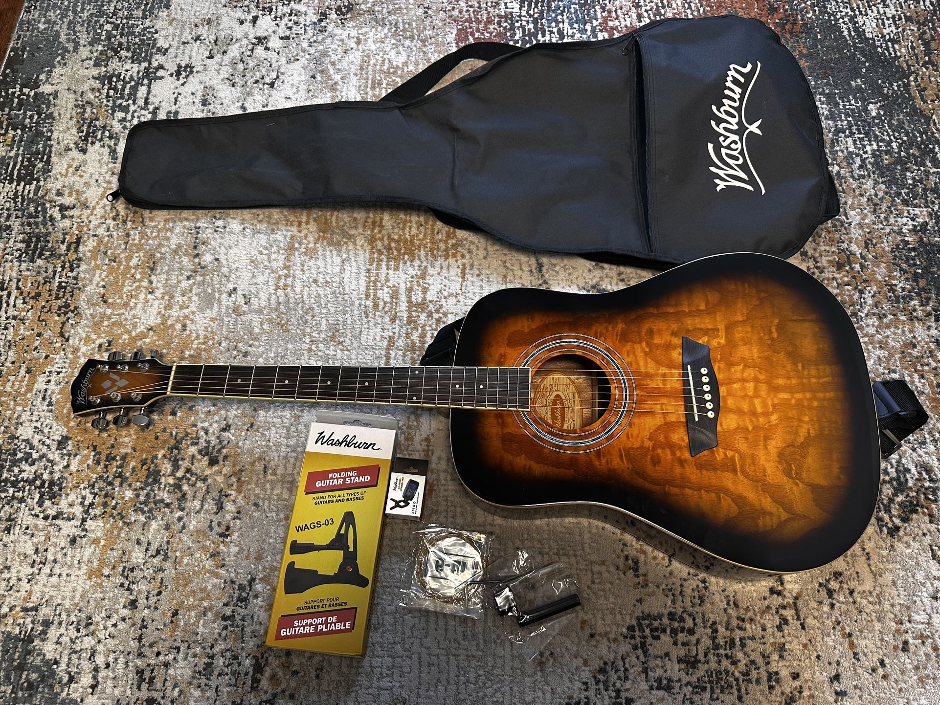 Washburn Festival EA15ATB Acoustic Electric Guitar
