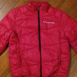 Men's Size Xlarge Atlanta Falcons Peffer Jacket Coat Full Zip Penix Robinson 
