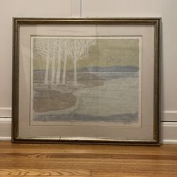 Wall Art - Large - limited edition #1/20 Anthony Askew Mid Century framed painting print 29”x34”