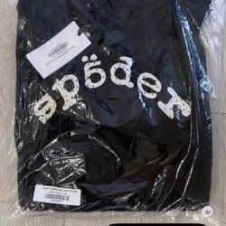 Black Rhinestones Spider Hoodie 