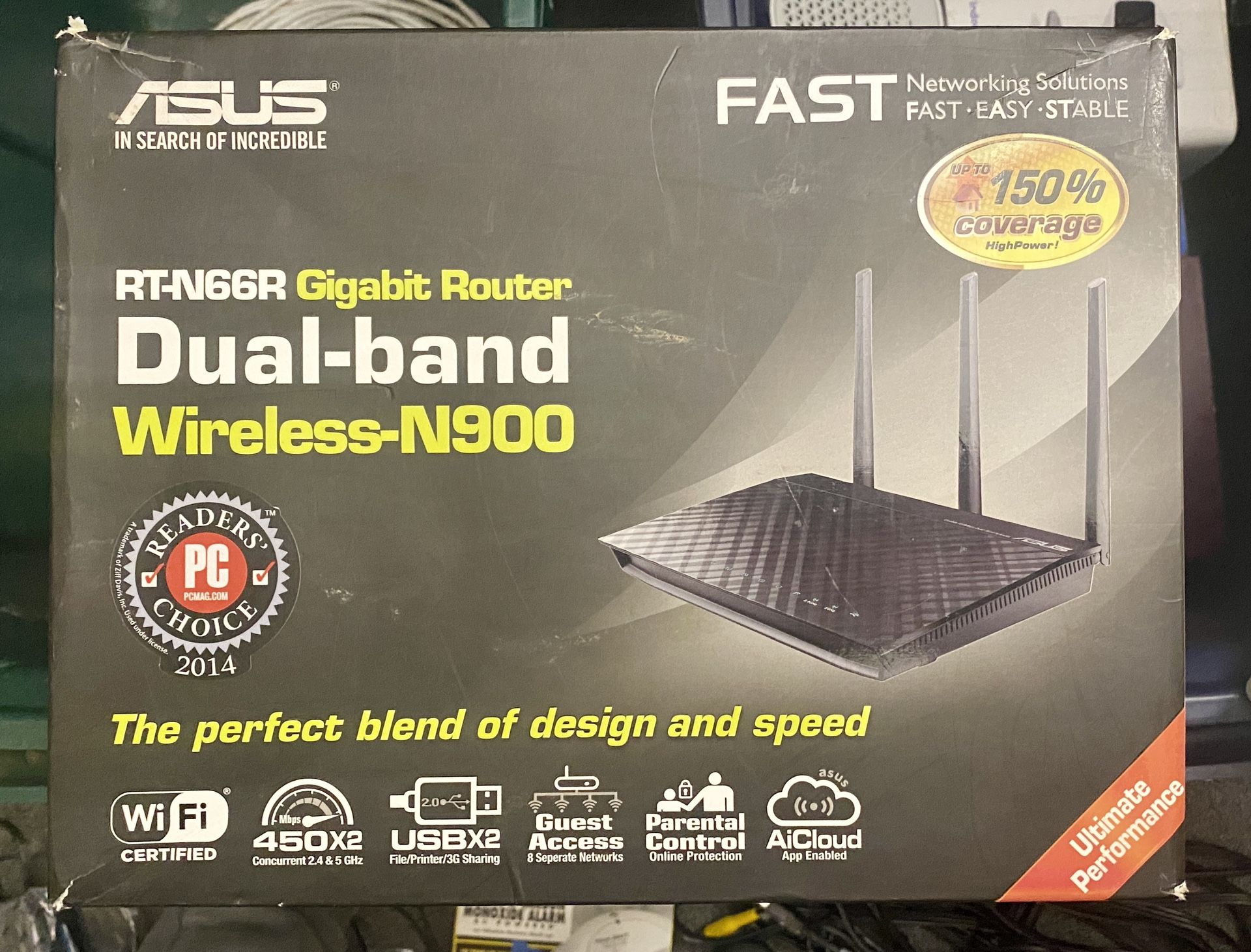ASUS Dual Band Gigabit wireless router