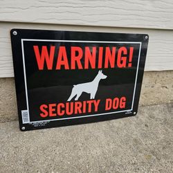 Dog Sign