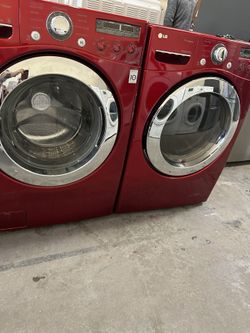 LG Front Load Washer And Dryer Set