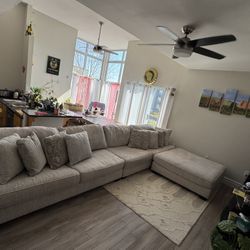Rawcliffe 2-piece Couch Sectional(Ashley’s Furniture)
