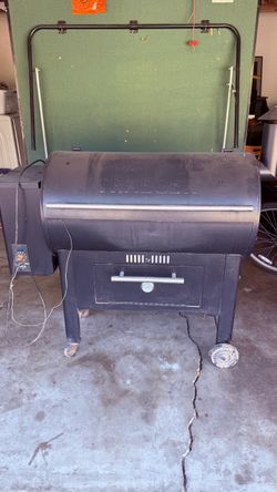 Big TRAEGER pellet grill