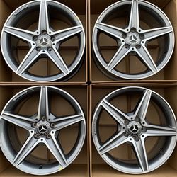 Brand New Factory OEM Set of (4) Factory 100% OEM Genuine 20” Mercedes AMG Wheels Fits : 2011- 2018 Rims size : 20x9 Offset : 57mm Bolt Pattern 5x112 