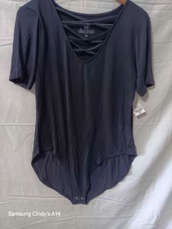 Decree Black Bodysuit Size XL