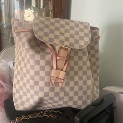 Checkered Back Pack