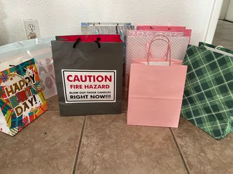 Birthday bags and gift bags