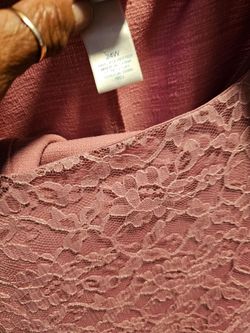 Women's three pace lace , top pink hand suit