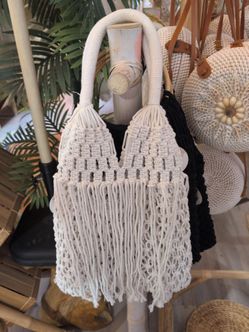 Handmade crochet bag