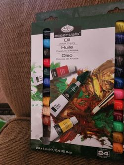 Royal And Langnickel Oil Paint Set 24 Pieces 