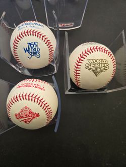 Official Rawlings mlb world series baseballs 1(contact info removed) 2009