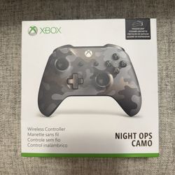 Night Ops Camo Xbox Controller