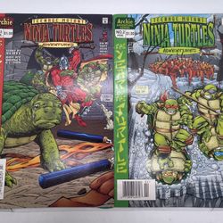 Archie Series The Year of the Turtles TMNT Adventures RARE