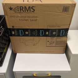 RMS Universal Elevated Toilet Seat Brand New In Box Pick Up Or Delivery. 