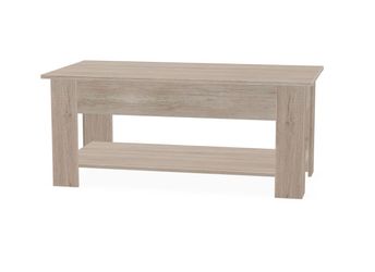 Lift-Top Coffee Table with Hidden Storage – Like New