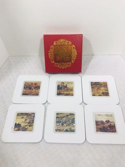 Qingming Festival Drink Coasters