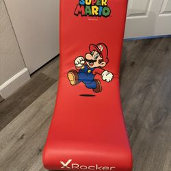 X Rocker Floor Gaming Chair - Super Mario