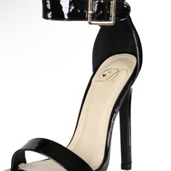 Delicious Womens Canter Classy Dress Open Toe Buckle Ankle Strap Stiletto Heel