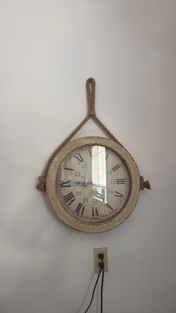 Wall clock 18 inches wide