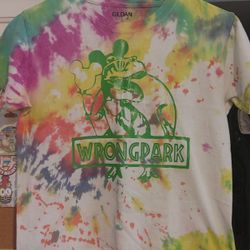 Tye Dye Vinyl T-rex