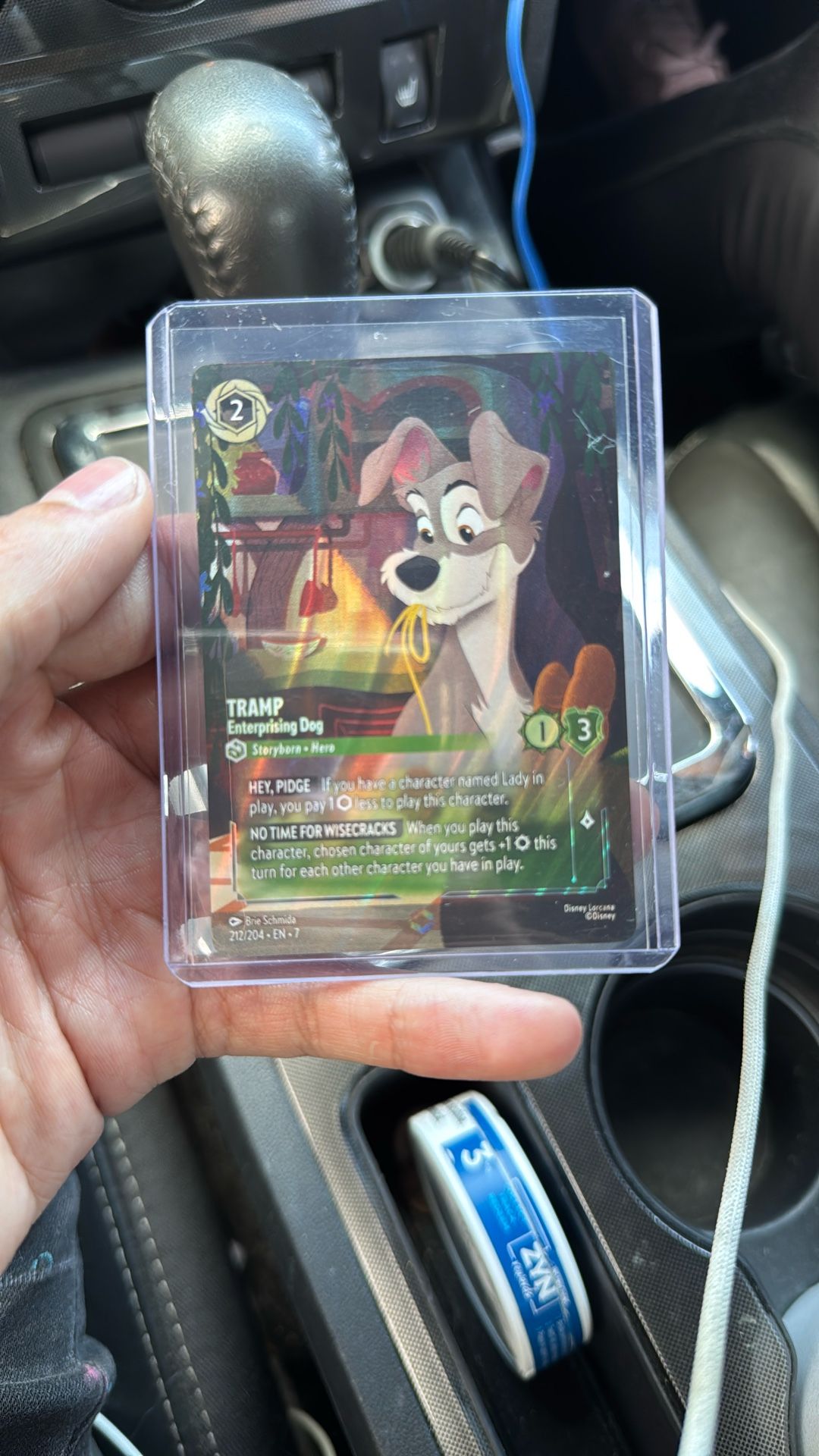 Lorcana Set 7 Tramp Enterprising Dog Enchanted