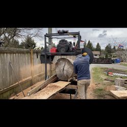 Sequia Mills Sm136 Portable Bandsaw Mill 36” Cut Capacity 