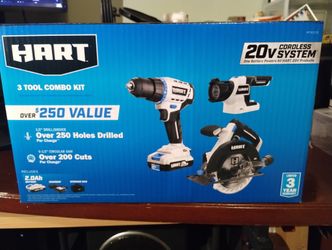 HART HPCK322B Tool Combo Kit - NEW 
