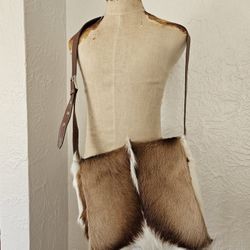 Springbok Antelope Fur Purse Shoulder Bag Leather NO OFFERS 