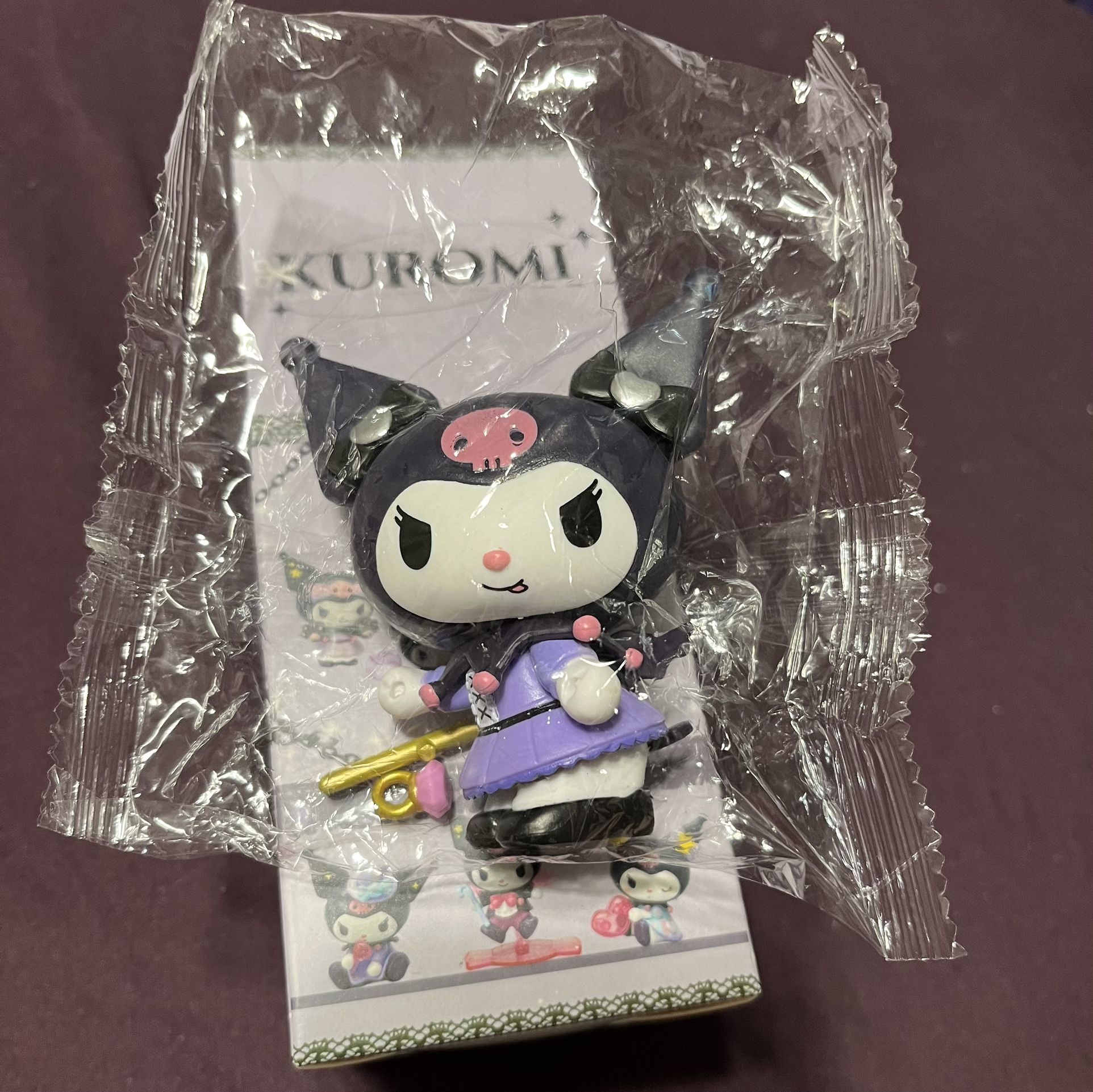 KUROMI Figure In Packaging With The Box 4 1/4 Tall