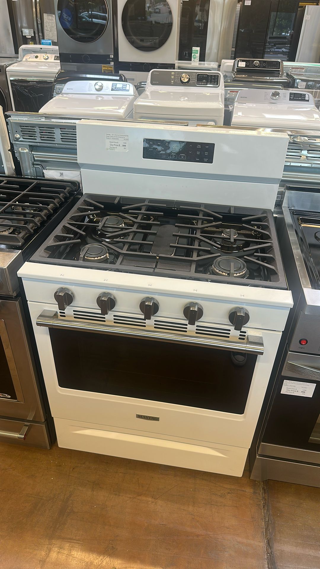 Maytag 30” Gas Range 