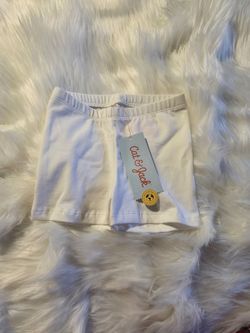 White shorts 2t toddler girl