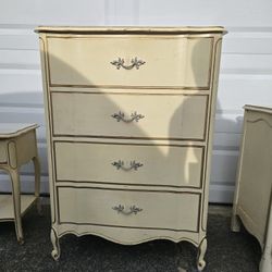 Vintage French Dressers & Provincial Night Stand