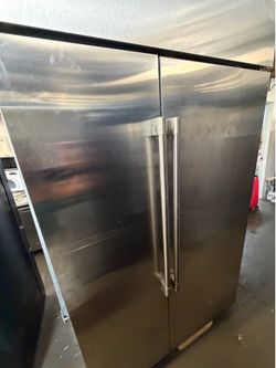 48” GE MONOGRAM BUILT IN STAINLESS STEEL REFRIGERATOR